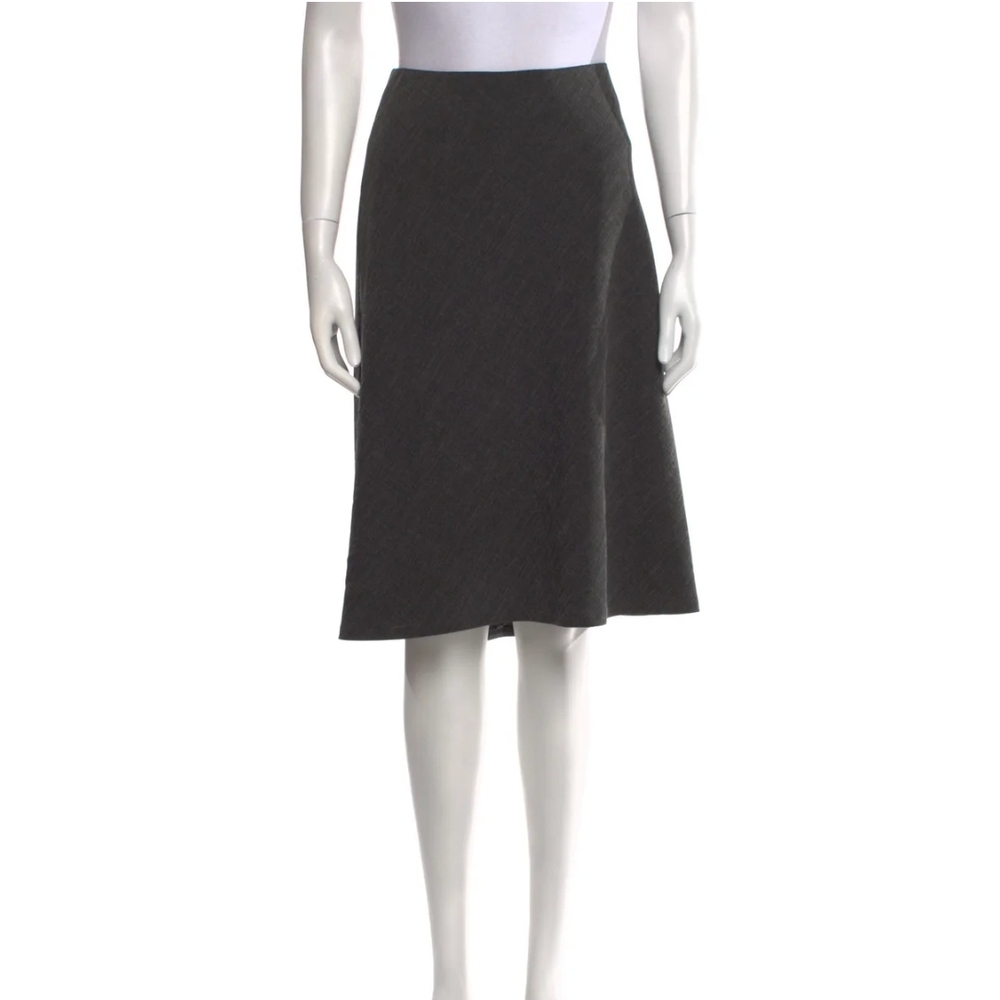 Geoffrey Beene Sport Gray Flare Skirt Size 10
